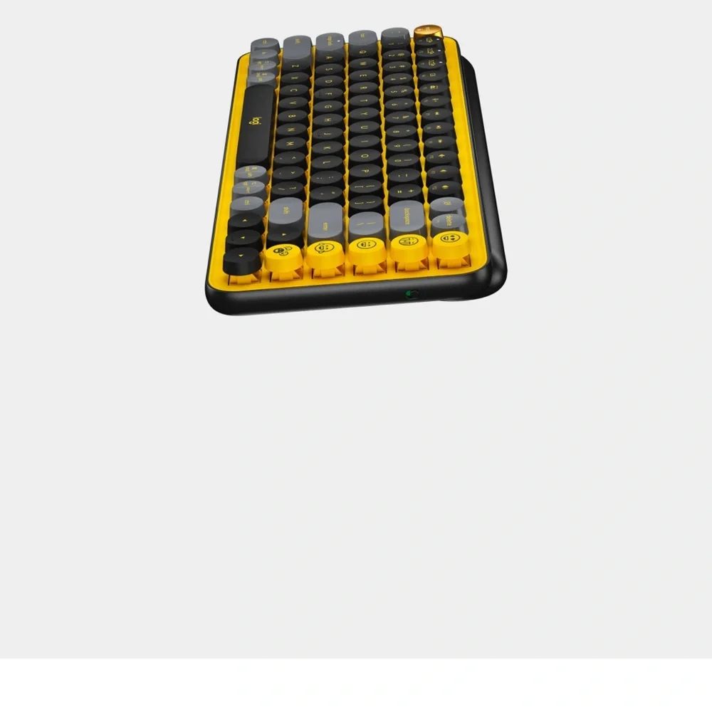 Logitech POP Mechanical Wireless Keyboard with Customizable Emoji Keys